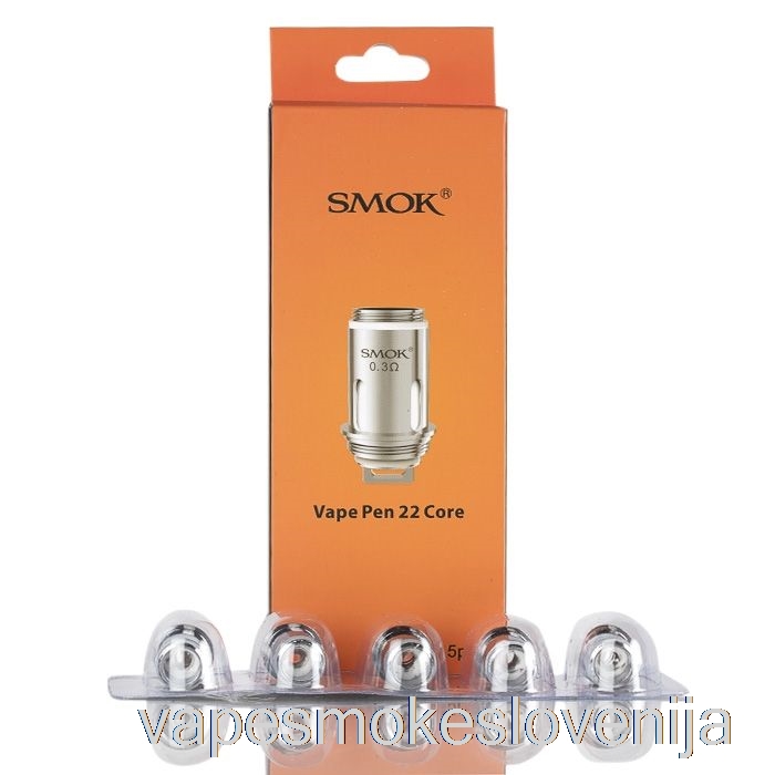 Vape Slovenija Smok Vape Pen 22 Nadomestnih Tuljav 0.3ohm Dual Core